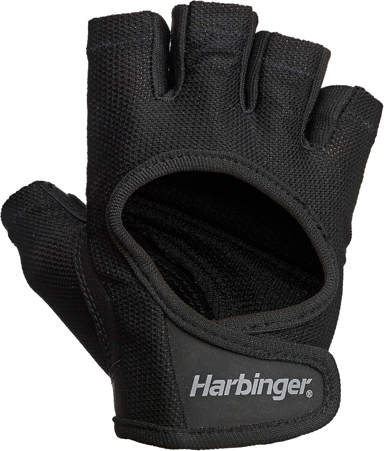 Harbinger Women's Power Gloves for Weightlifting, Training, Fitness, and Gym Workouts with StretchBack Comfort