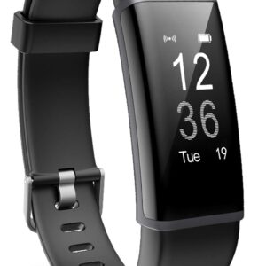 KALINCO Fitness Tracker with Heart Rate Monitor, Activity Tracker with Pedometer, Sleep Tracking, Calorie & Step Counter Watch, Call & Message Alert for Men Women